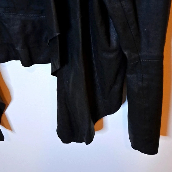 Rock & Republic Women's Black Leather Jacket - Picture 5 of 5